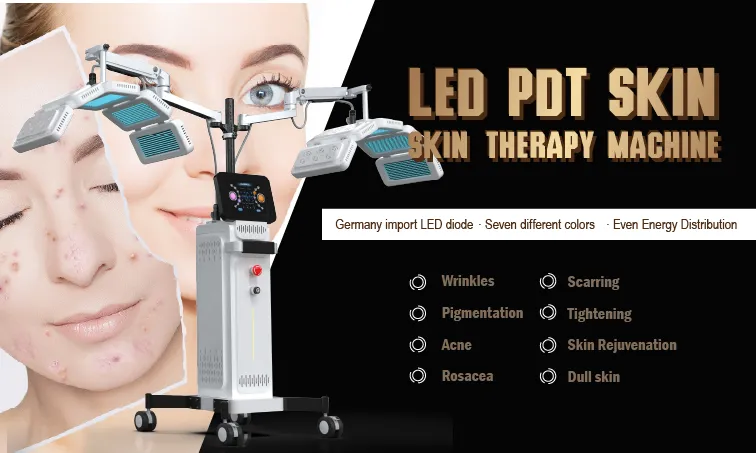 LEDフェイシャルライト 赤外線LEDセラピー PDT LED プロフェッショナルマシン バイオフォトモジュレーション LED光線療法ライト 0