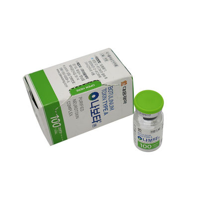 Botulax Nabota 200iu 皮膚フィルラー 顔面リフティング Btx