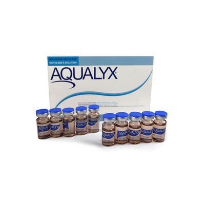 Aqualyxは10 vials*8mlを細くする脂肪質の脂肪分解のLipolytic解決を分解する