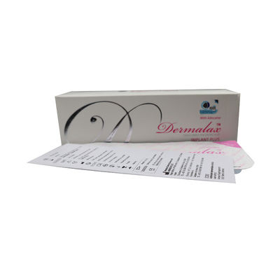 Dermalax Dermal Filler ヒアルロン酸 1.1ml 抗しびれ剤