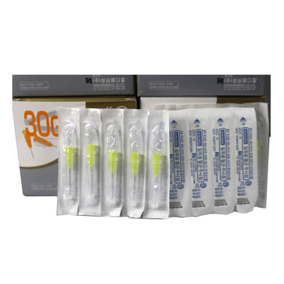 100PCS/ 箱 30g 32g 34G 4mm 13mm 25mm マイクロニードル 下皮注射用注射器 ニードル