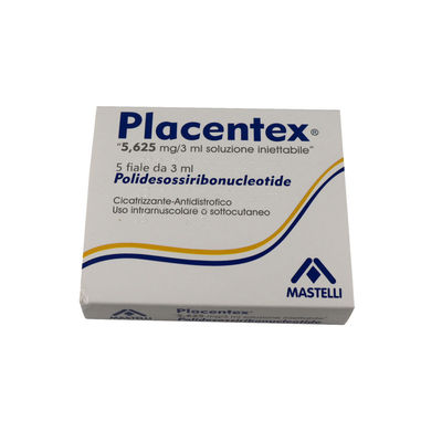 顔 Placentex PDRN サルモン 3ml * 5 錠 リジェウネーション 注射用皮膚充填剤 アンプル