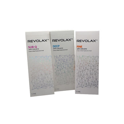 Revolaxの罰金の深い副Q架橋結合されたHyaluronic酸の皮膚注入口の注入24のmg/ml