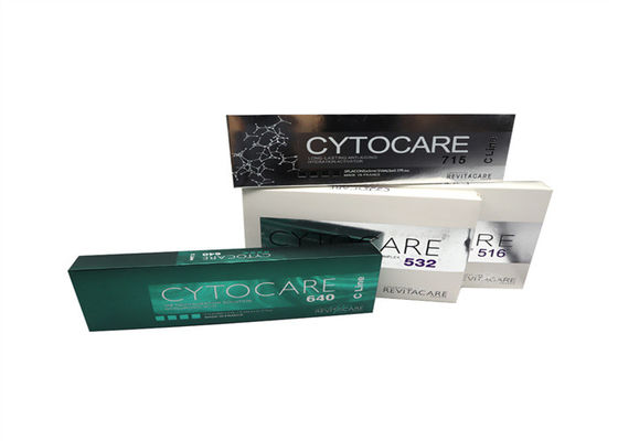 10ガラスびんX 5ml Revitacaresの皮のブスターCYTOCARE 532 715 516 640 Cライン反しわ
