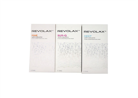 1ml Hyaluronic酸の皮膚注入口の注入のRevolax深いオンライン胸の強化