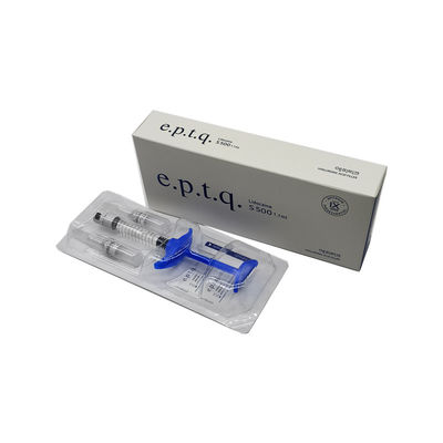 e.p.t.q S100 1x1.1ml: 柔らかいしわに対する柔らかいフィルラー ヒアルロン酸皮膚フィルラー