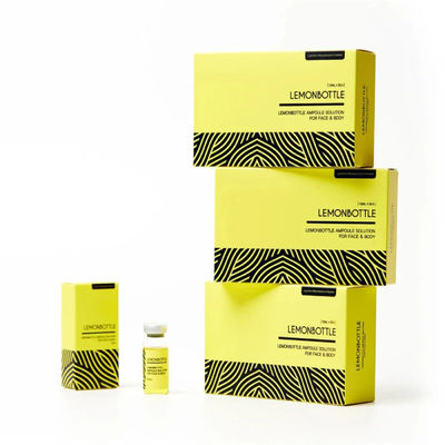 レモンボトル アンプル溶液 (5X 10ml) 脂肪溶解剤 身体用 注射