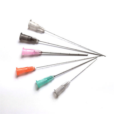 マイクロカヌーラ 鈍い使い捨て針 16g 17g 21g 22g 25g 38mm 50mm 60mm 90mm