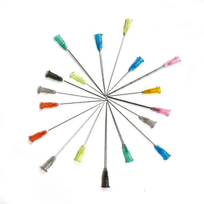 マイクロカヌーラ 鈍い使い捨て針 16g 17g 21g 22g 25g 38mm 50mm 60mm 90mm