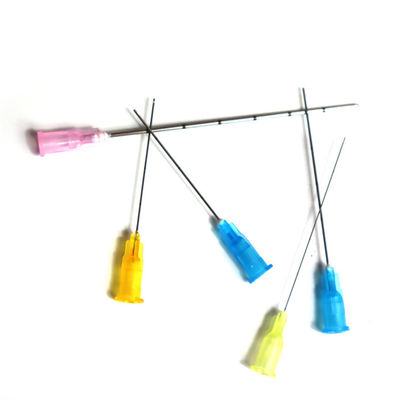 マイクロカヌーラ 鈍い使い捨て針 16g 17g 21g 22g 25g 38mm 50mm 60mm 90mm