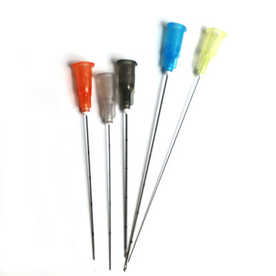 マイクロカヌーラ 鈍い使い捨て針 16g 17g 21g 22g 25g 38mm 50mm 60mm 90mm