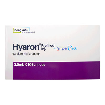 Hyaron 前注入 インジ 顔注射用 皮膚の深層水分補給用 皮膚充填剤