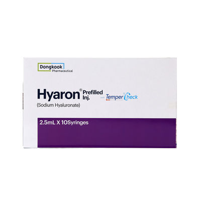 ナトリウムヒアルロナート 25mg/2.5ml ハイロン プリフィール インジェクション 皮膚若返し