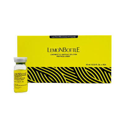 レモンボトル 5 X 10ml アンプル 溶液 脂肪溶解
