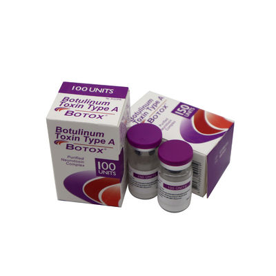 ボツリン毒素 100iu 150iu 顔のしわに対する注射