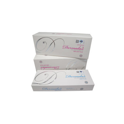 Dermalax Implant PLUS 2つの注射器 × 1.1 ml ヒアルロン酸皮膚充填剤