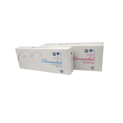 Dermalax Implant PLUS 2つの注射器 × 1.1 ml ヒアルロン酸皮膚充填剤