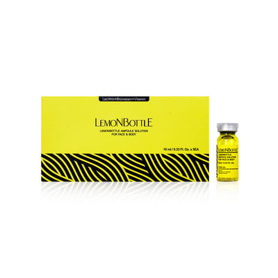 脂肪溶液 レモンボトル 10ml*5 脂肪を溶かす 溶けたセルライト