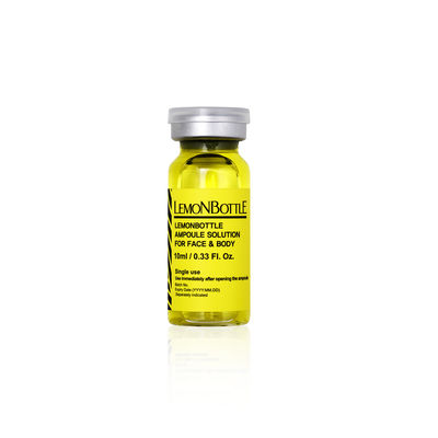 脂肪溶液 レモンボトル 10ml*5 脂肪を溶かす 溶けたセルライト