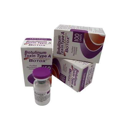 アレルガン 100 IU 塩溶液 ボトックス Hutox Rentox Innotox 50 IU 150 IU 額のしわ
