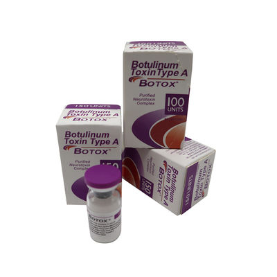 アレルガン 100 IU 塩溶液 ボトックス Hutox Rentox Innotox 50 IU 150 IU 額のしわ