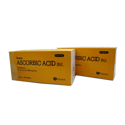 アスコルブ酸 純粋 ビタミンC Vc 漂白スプレー 注射 50 アンプル