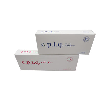 EPTQ e.p.t.q クロスリンクされたナトリウムヒアルロナート CE認証 HA皮膚充填剤 24mg/ml
