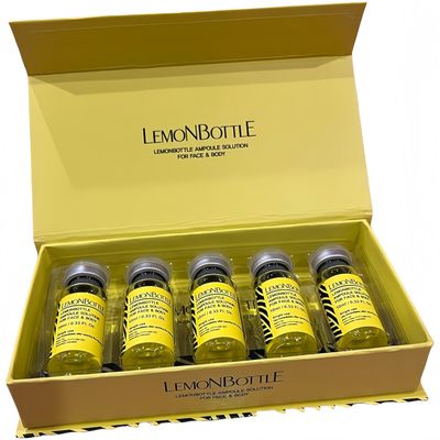 レモンボトル 10mlx5 脂肪溶液 注射 セルライトと体重を減らす