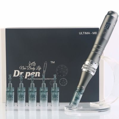 Dr. Pen Ultima M8 プロ マイクロニードリング デルマペン USB 再充電可能 5pcs 32Pin カートリッジ ニードル
