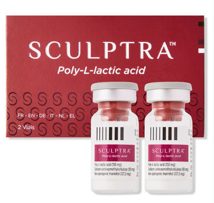 Sculptra ポリ-L-乳酸 2 x 5ml バイアル ヒアルロン酸シワフィラー