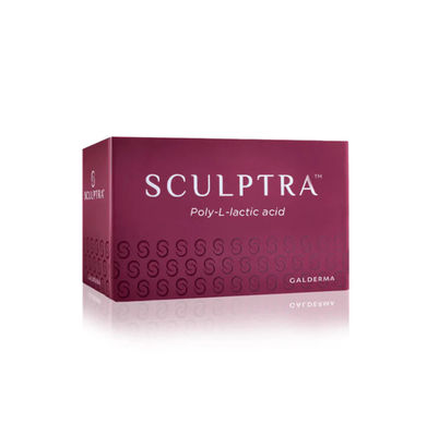 Sculptra ポリ-L-乳酸 2 x 5ml バイアル ヒアルロン酸シワフィラー