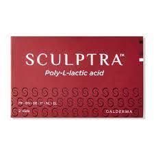 SCULPTRA GALDERMA - 2 VIAL エステティックなPLLA粉を向上させる