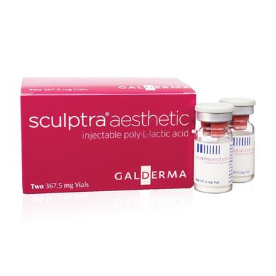SCULPTRA GALDERMA - 2 VIAL エステティックなPLLA粉を向上させる