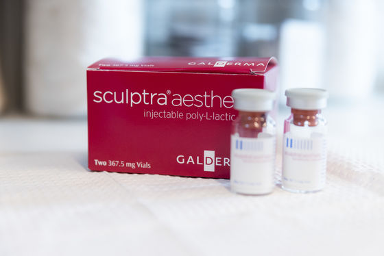 SCULPTRA GALDERMA - 2 VIAL エステティックなPLLA粉を向上させる