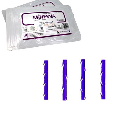 PDO吸収性スレッドリフト（首と頬のリフトアップ用）