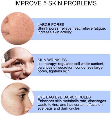 ホットコールドハンマー超音波凍結療法LED顔の皮膚の若返りリフティングマシン