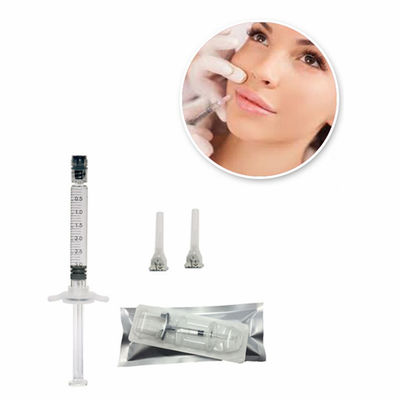 深い2ml 1mlのHyaluronic酸の唇の注入口女性の注射可能なOEM