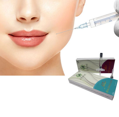 深い2ml 1mlのHyaluronic酸の唇の注入口女性の注射可能なOEM