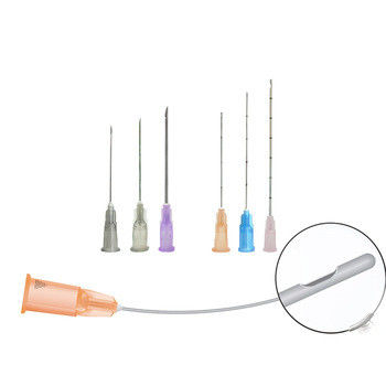 皮膚注入口14g-34gのためのMicrocannulaのHyaluronic鈍いCannula