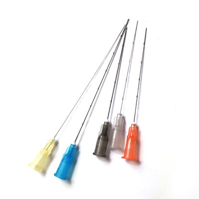 注入口のための25mmの38mm鈍い先端のMicrocannulaの使い捨て可能な針
