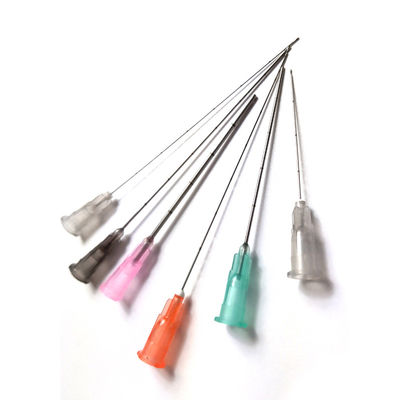 ステンレス・ステール・ダーマール・フィラー 顔料 22g 23g 25g 38mm 50mm 柔軟性 細かい鈍いマイクロ・ピップ カヌーラ・ニードル