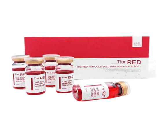 10ml 脂肪溶解剤 インジェクション レッド アンプル溶液