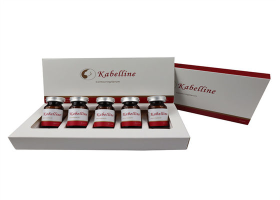 Kabellineの脂肪質の分解の注入の脂肪分解は8ml*5ガラスびんに直面する