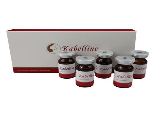 Kabellineの脂肪質の分解の注入の脂肪分解は8ml*5ガラスびんに直面する