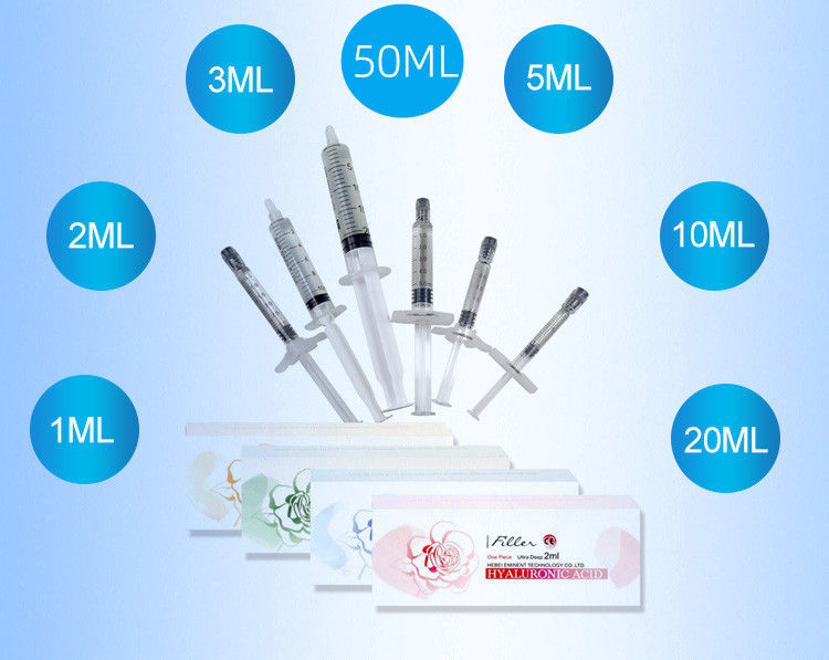 ヒアルロン酸皮膚充填剤 むくみを除去 1ml 2ml 3ml 5ml 10ml 20ml 50ml HA充填剤