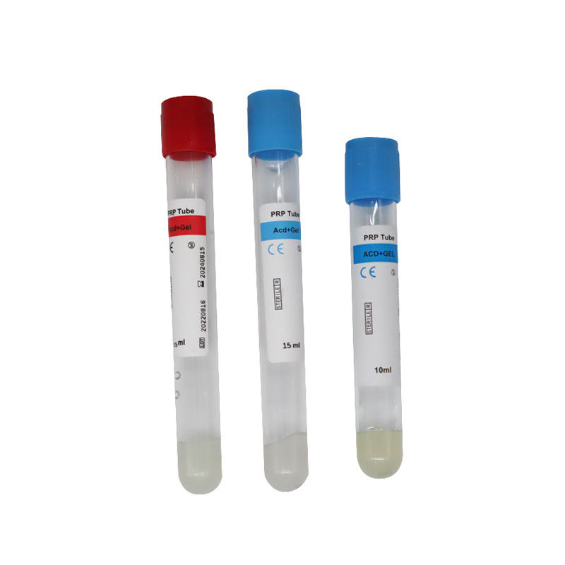 PRPチューブ 10ml 脱毛のためのACDゲル 血小板豊富なPlas Prp PRF遠心管