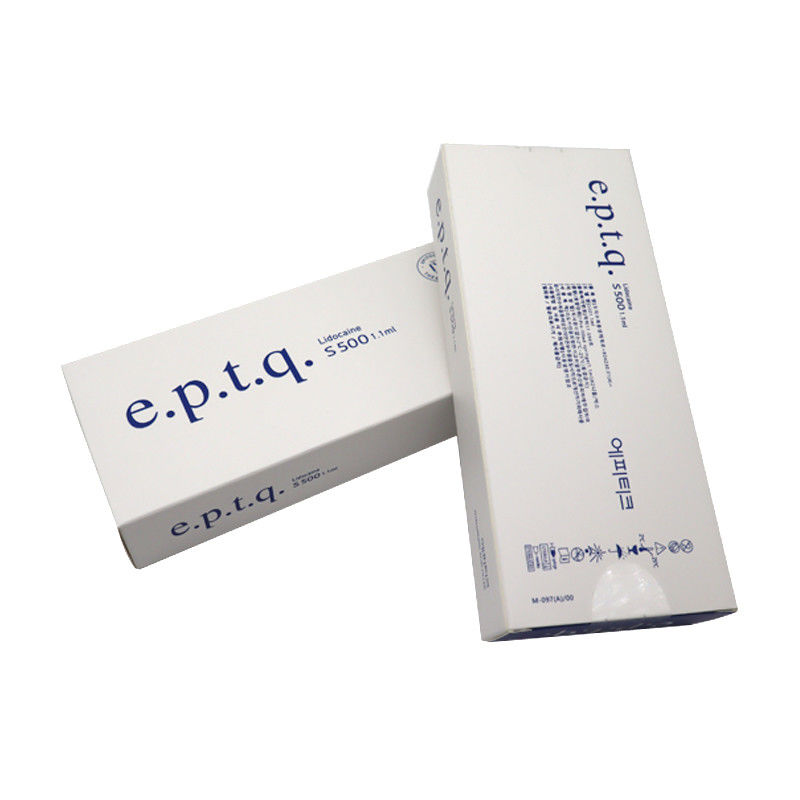 EPTQ e.p.t.q クロスリンクされたナトリウムヒアルロナート CE認証 HA皮膚充填剤 24mg/ml
