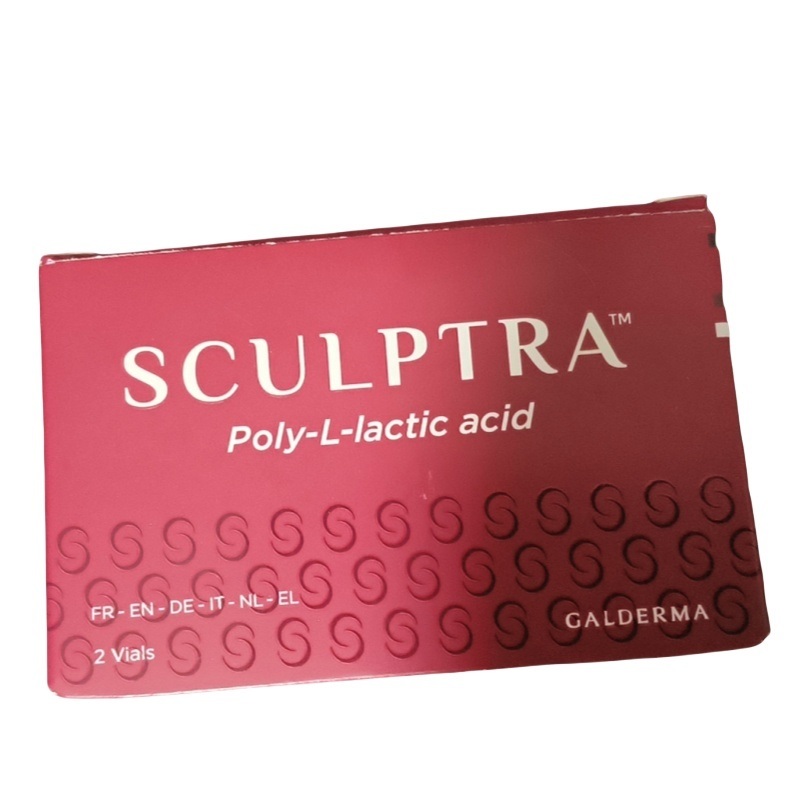 Sculptra PLLA Poly-L-Lactic Acid Butt Face Injection Sculptra red box