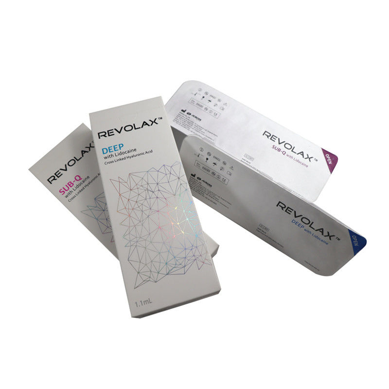 高純度ヒアルロン酸皮膚充填剤 レボラックス 1.1ml 唇のための深層サブQ